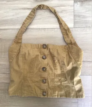 Free‎ People Tan Shoulder Bag thumbnail 1