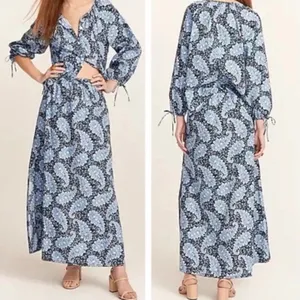 J. Crew Collection pull-on skirt in Ratti Pacific paisley XS thumbnail 4
