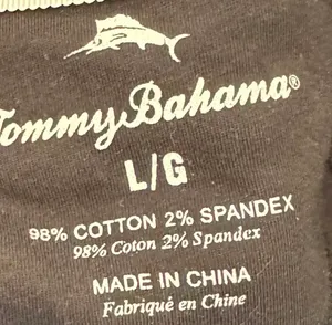 Tommy Bahama Tennessee Zip Aruba Sweatshirt Black Orange Embroidered L thumbnail 4