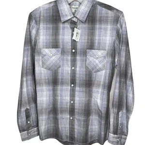 Panhandle Rough Stock Western Shirt‎ nwt Gray thumbnail 1