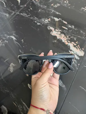 Quay Australia Black Cat Eye Sunglasses thumbnail 3