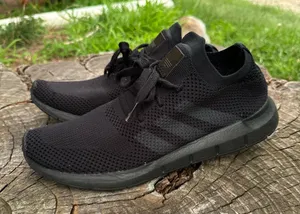 adidas Swift Run Core Black Men’s Shoes Size 10 thumbnail 1