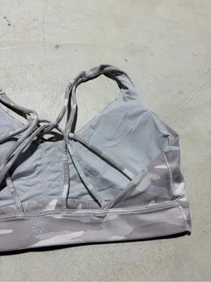 Athleta Camouflage Strappy sports bra thumbnail 4