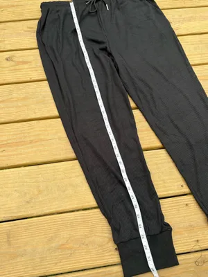 Women’s L Black Ribbed 2 thumbnail 7