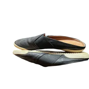 Frye Women's Melanie Gored Mule Leather Slip-on‎ Shoes Size 6 Black thumbnail 4