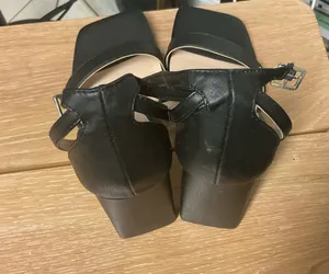 Black Dreampairs block heels Size 8 thumbnail 3