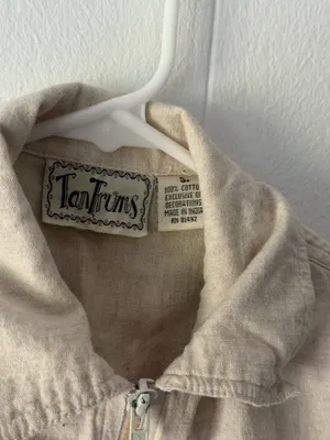 Tantrums Vintage Embroidered Vest jacket size small thumbnail 2