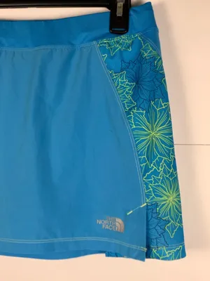 The North Face Flight Series VaporWick Running Skort Blue Floral Women’s S thumbnail 4