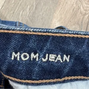 American Eagle Mom Jeans Women 2 Short Blue Tapered Leg High Rise Stretch Y2K‎ thumbnail 11