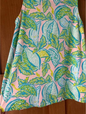 Lilly Pulitzer Kristen Swing Tank Top in Urchin Pink Vitamin Sea Women’s Small thumbnail 5