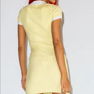 Princess Polly Benhamin Mini Dress in Yellow Size XS/S New with tag thumbnail 5
