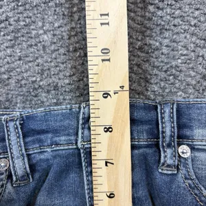 We The‎ Free Frayed Raw Hem Skinny Jeans Size 25 Distressed High Rise Light Wash thumbnail 6