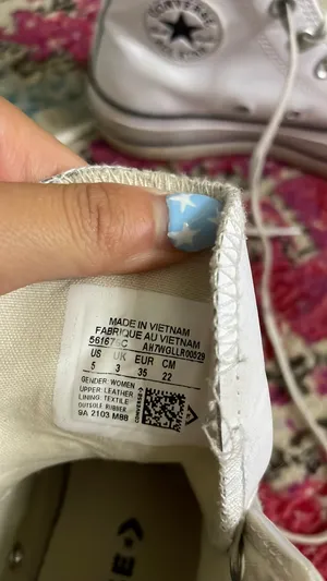 White Platform Converse thumbnail 2