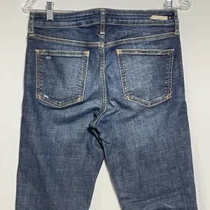 Pilcro the Letter Press Jeans Anthropolgie‎ Sz 29 Stet Selvege Blue Denim FLAW thumbnail 9