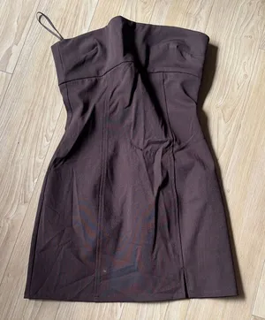 bec + bridge Chocolate Strapless Dress thumbnail 1