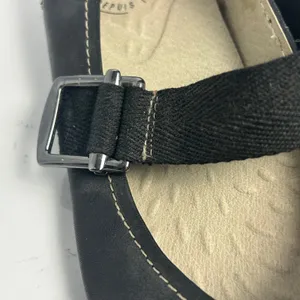Palladium Womens Black Leather Mary Jane Flats Contrast Stitch Buckle 8.5 39.5 thumbnail 13