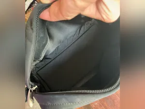 Rare HTF Nylon Black Sazaby From Japan Zip Handbag Bag thumbnail 5