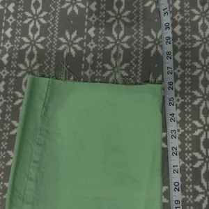 NWT Zara High Rise Straight Jeans Mint‎ Green Raw Hem Size 4 Minimalist Casual thumbnail 10