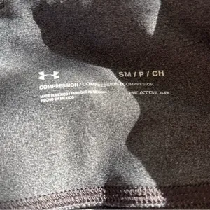 Womens under armour compression heat gear grey leggings thumbnail 6