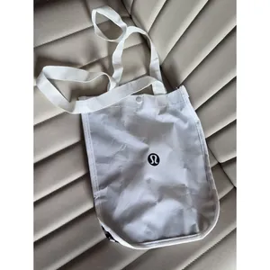 Lululemon Black & White Tote Bag thumbnail 3