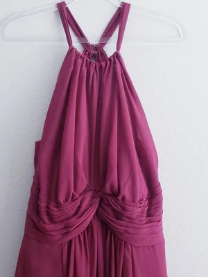 Azazie Twist Elegant Bridesmaid Maxi Dress thumbnail 3