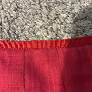 J. Crew Orange Pink Midi A-Line Skirt thumbnail 7