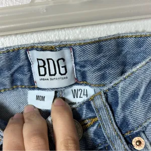 BDG Urban Outfitters Women Denim‎ Blue Wash Mom Jeans size 24 thumbnail 5