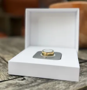 GOLD Oura Ring 4th Generation size 8 thumbnail 1