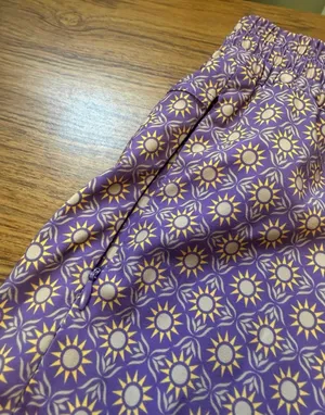Jetty Women’s session short sunflower pattern Purple thumbnail 3