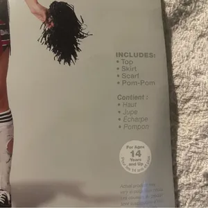 NEW Spiritless Zombie Cheerleader Costume Size Large thumbnail 3