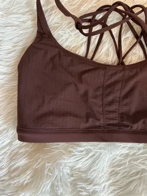 Amazon free to be off brand lululemon bra thumbnail 5