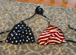 PacSun American Flag Bikini thumbnail 1