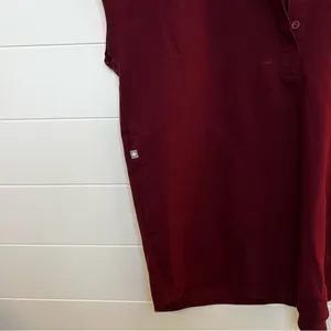 Figs Rafaela top Burgundy Size oversized XS Nursing Scrub Top Only thumbnail 2
