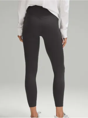 Lululemon Wunder Under SmoothCover High-Rise Tight 25" Graphite Grey Size 4 thumbnail 2