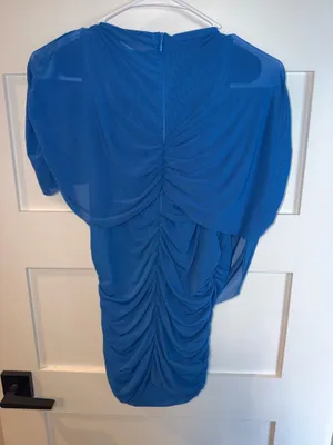 Blue Mesh Top thumbnail 4
