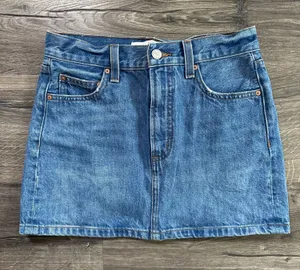 Aritzia Denim Forum Skirt Mini thumbnail 1