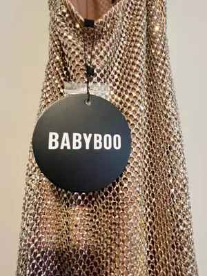 Babyboo Gold Starla Dress thumbnail 5