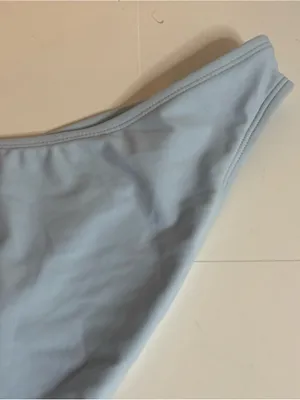 Wild Fable Light Blue Low Rise High Leg Cheeky Swim Bottoms Womens Size Large L thumbnail 6