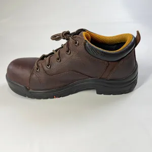 Timberland PRO Women's Steel Toe Work‎ Shoes Brown Leather EH Safety Size 9.5M thumbnail 6