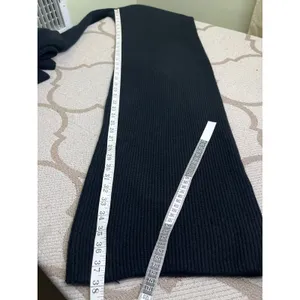 GAP CashSoft Shake Black Wide Leg Ribbed Pull-On Pants Size S Tall Super Soft thumbnail 6