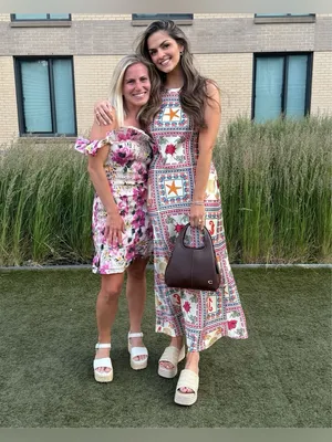Anthropologie Tie-Neck Column Midi Dress thumbnail 3