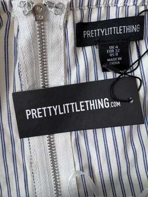 Pretty Little Thing Striped Halter Top thumbnail 4