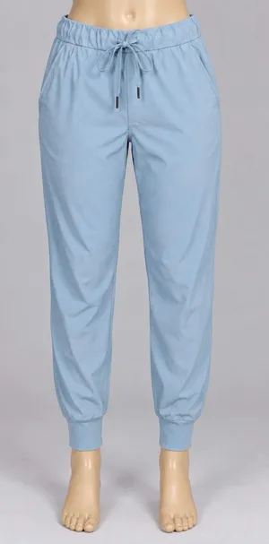 SAGE Collective Women’s Joggers S Light Blue Soft Drawstring 26” Inseam thumbnail 1