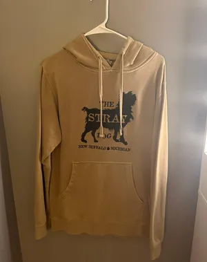 Stray dog hoodie Tan Size M thumbnail 1