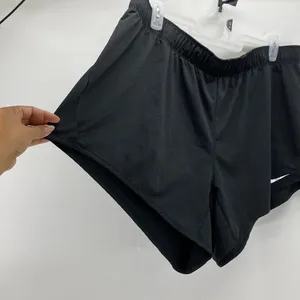 Nike Dri-Fit black draw string athleisure workout casual shorts thumbnail 3