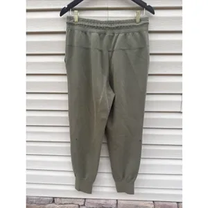 Nike Women's Tech Fleece Essential High-Rise Pants –‎ Olive Green – Size M thumbnail 3