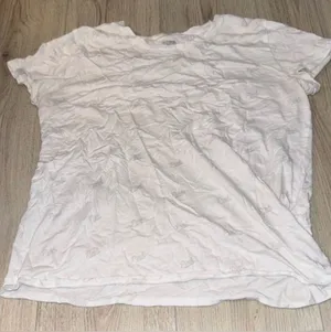 Victoria’s Secret pink white grey gray short sleeve shirt top thumbnail 1