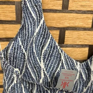 Krimson Klover‎ Blue And White Halter Dress Size XS thumbnail 7