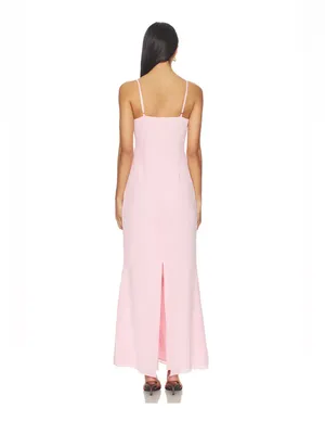 More To Come Vienna Maxi Dress in Pink thumbnail 2