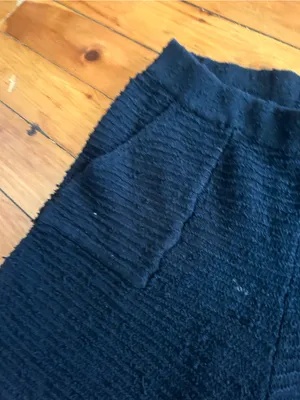 ☀️3/$25 free people Carter Sweater shorts beach - Navy size medium thumbnail 3